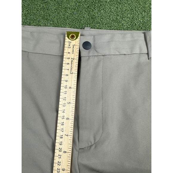 DKNY Mens Khaki Golf Shorts Size 36 Performance Casual Chino 10in - Picture 10 of 15